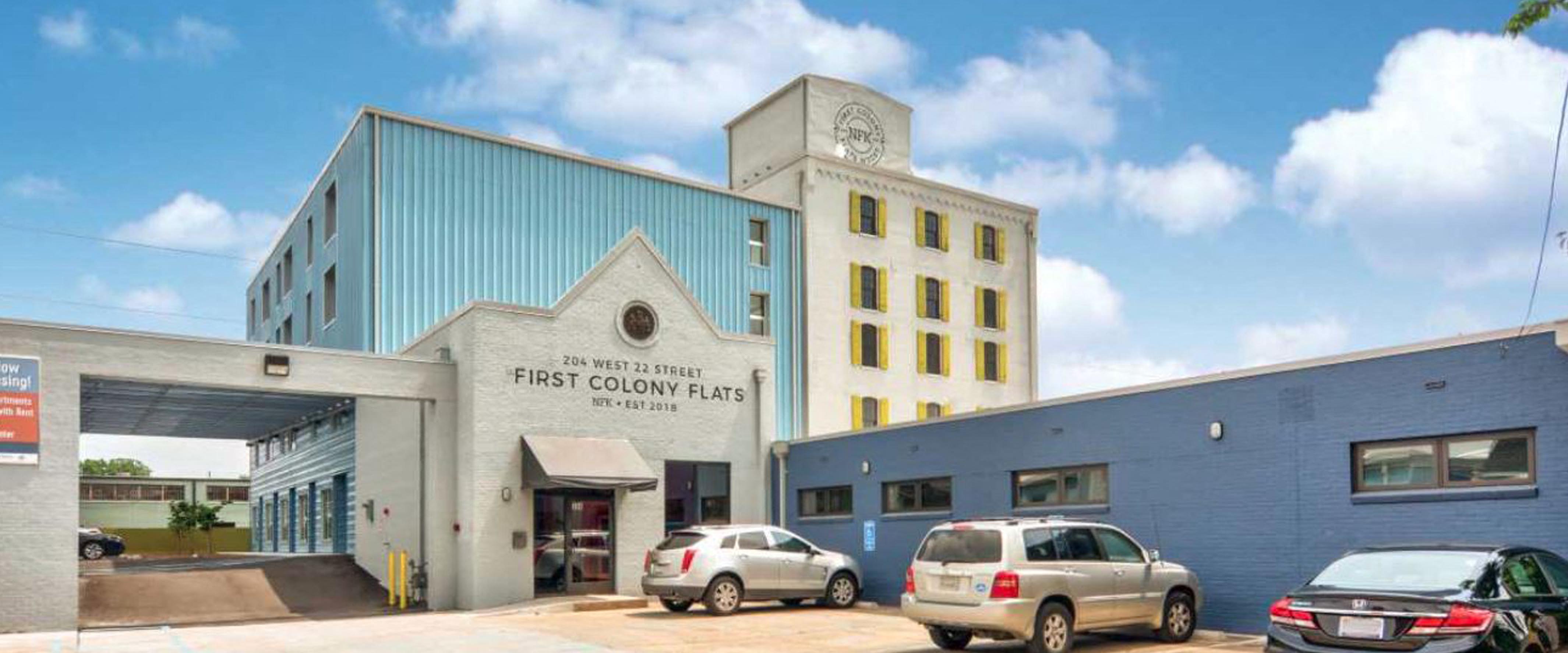 First Colony Flats renovated apartments in Norfolk, VA near Ghent.